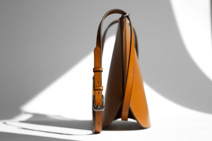 sac maroquinerie orange